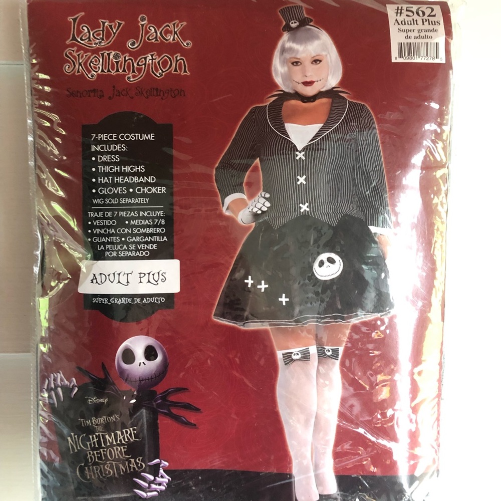 Lady Jack Skellington costume
